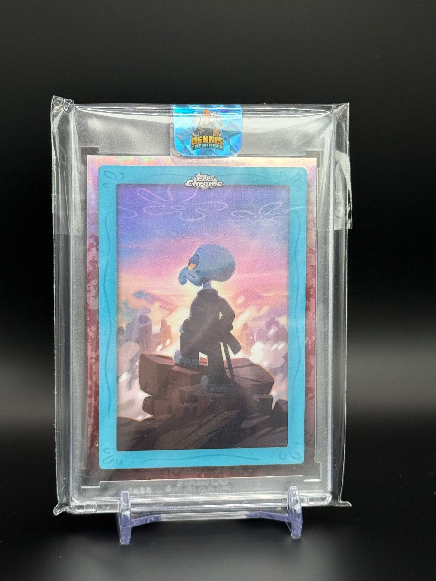 2025 Topps Chrome Spongebob Alex Braun Squidwards'Gallary SG-2