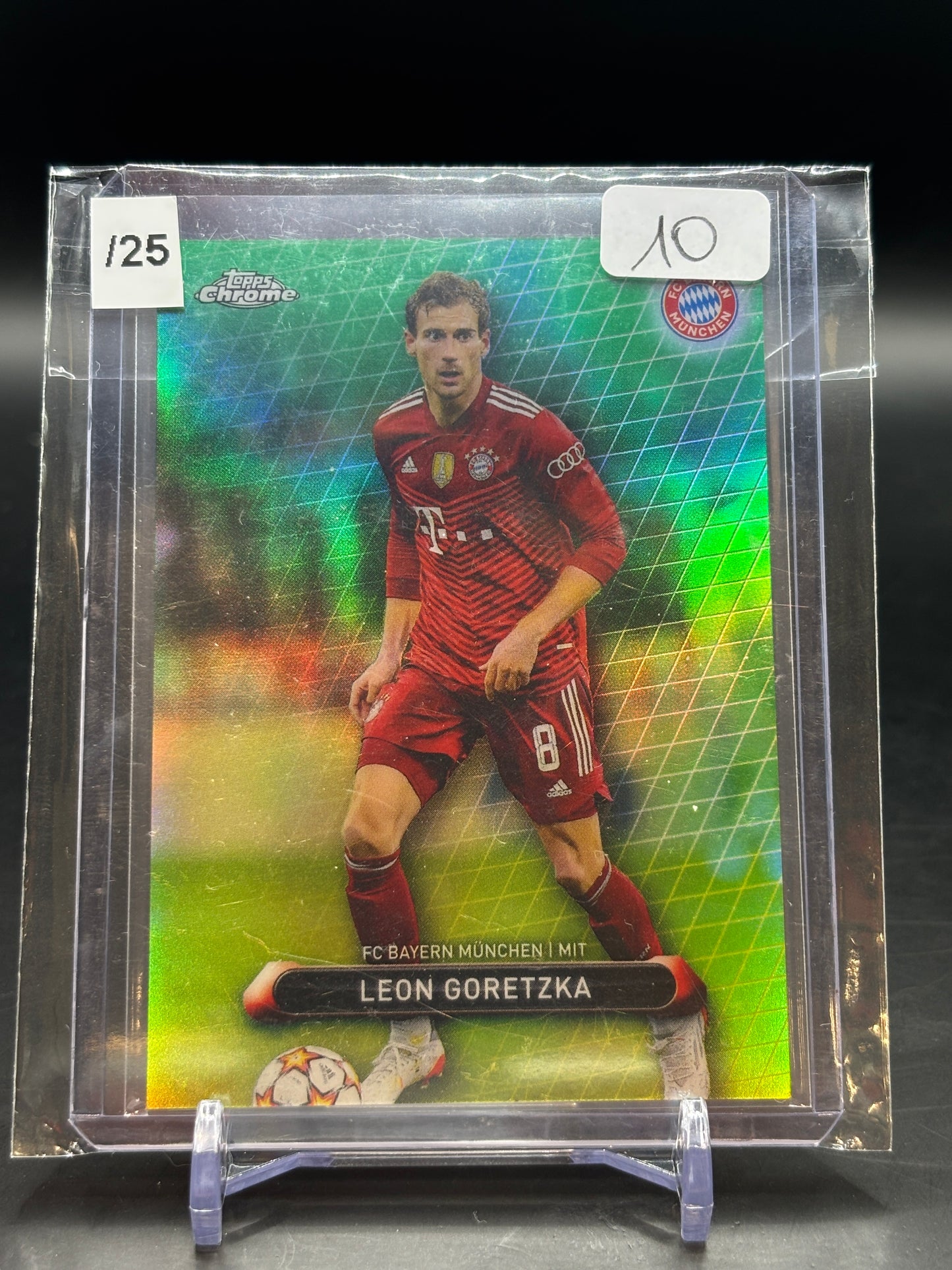 Topps Chrome Soccer FC Bayern München Leon Goretzka 13/25
