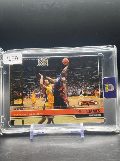 2006 Topps Full Court NBA LeBron James Clevland Cavaliers Gold 044/199