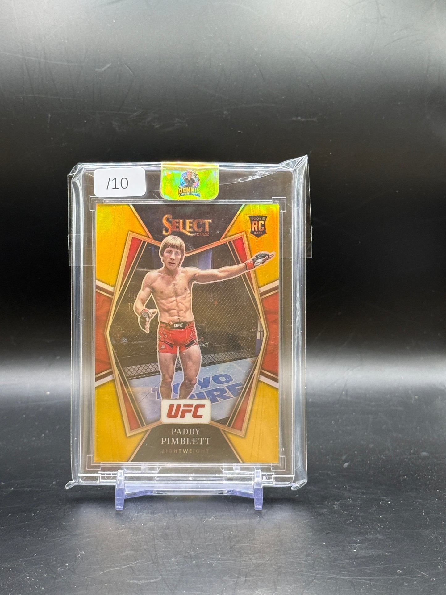 2022 Panini Select UFC Paddy Pimblett Premier Gold 08/10