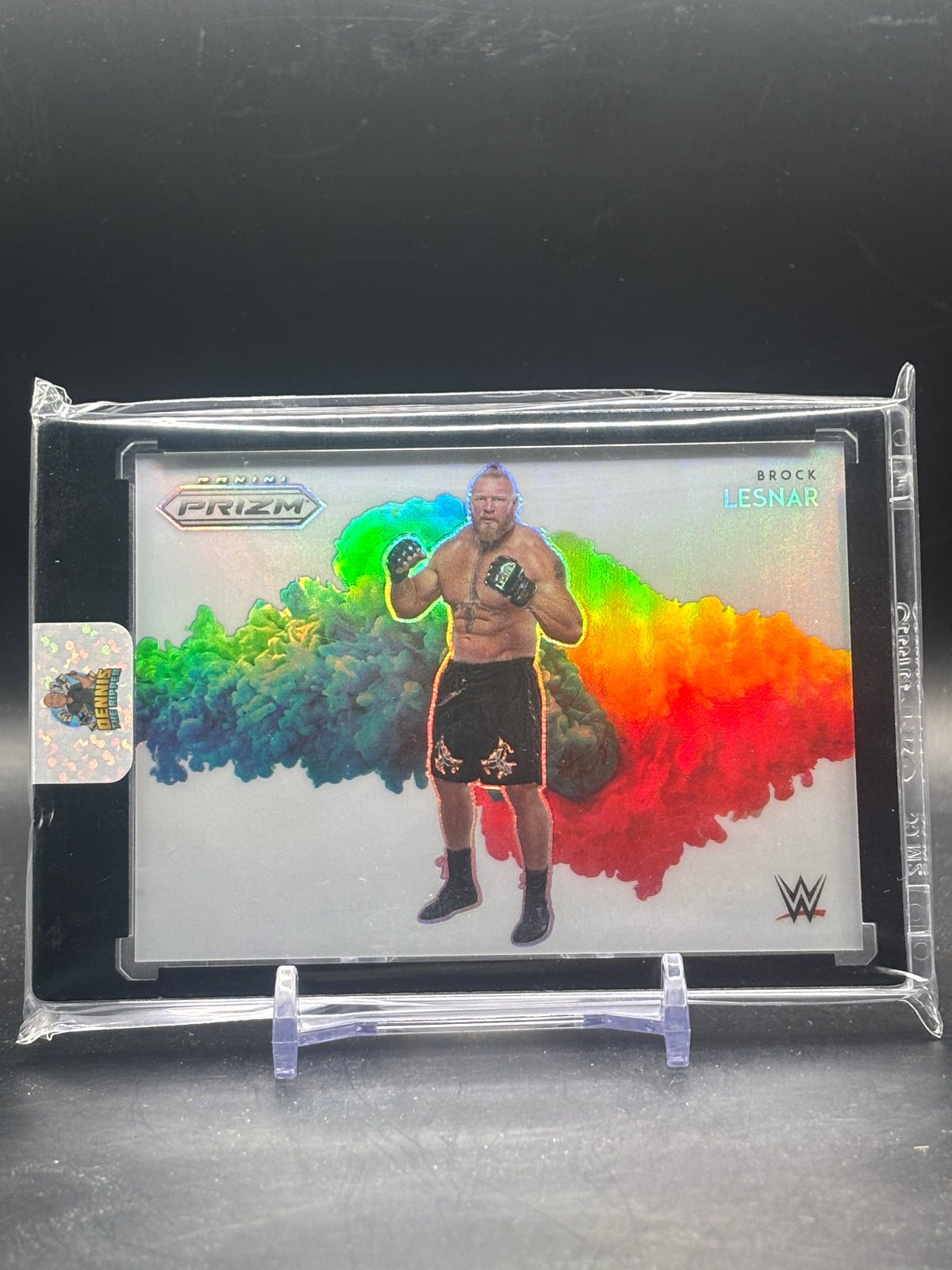 2022 Panini Prizm WWE Brock Lesnar Colorblast