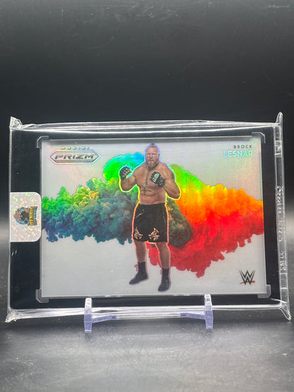 2022 Panini Prizm WWE Brock Lesnar Colorblast