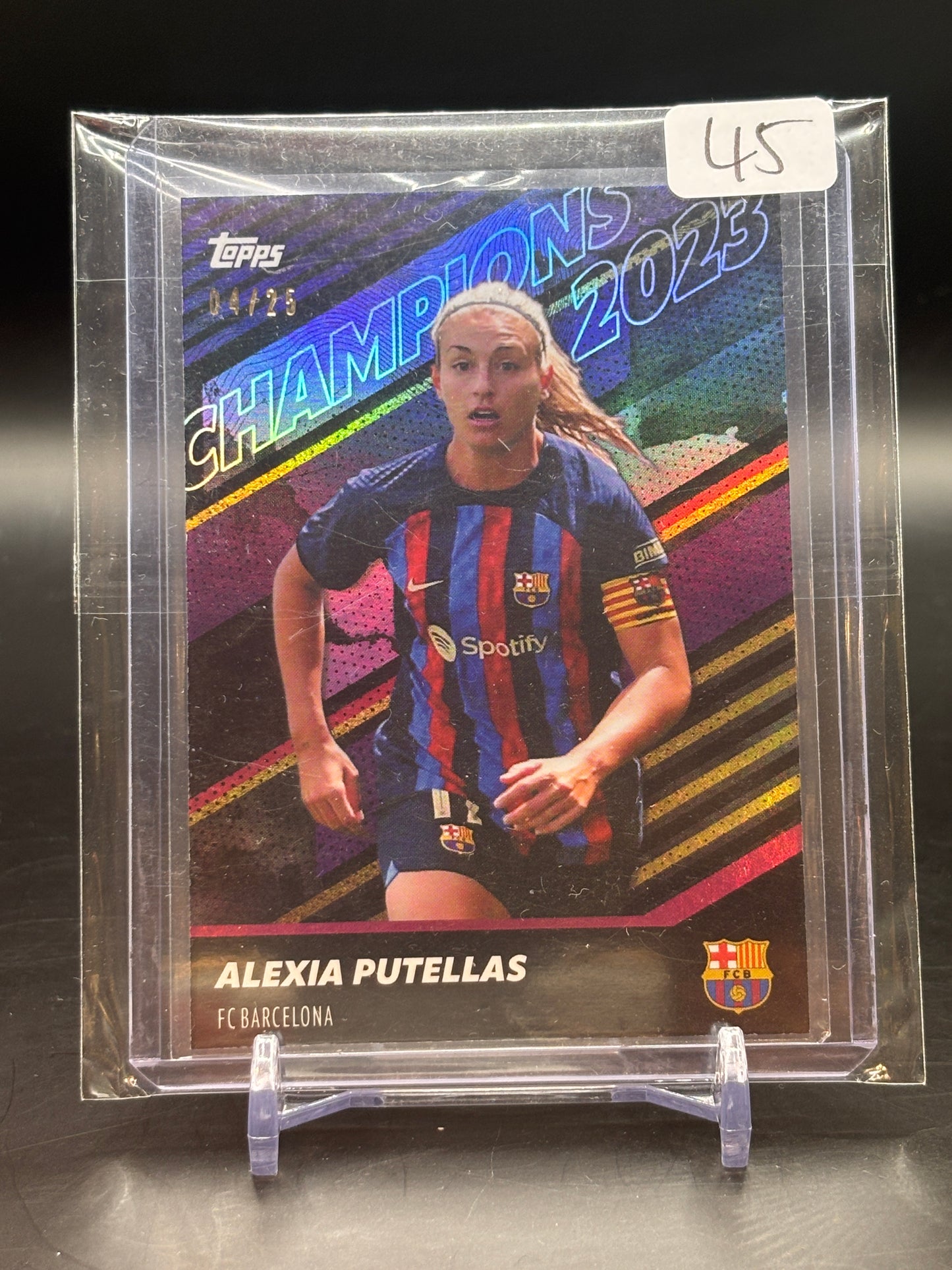 2023 Topps Champions 2023 FC Barcelons Alexia Putellas 04/25