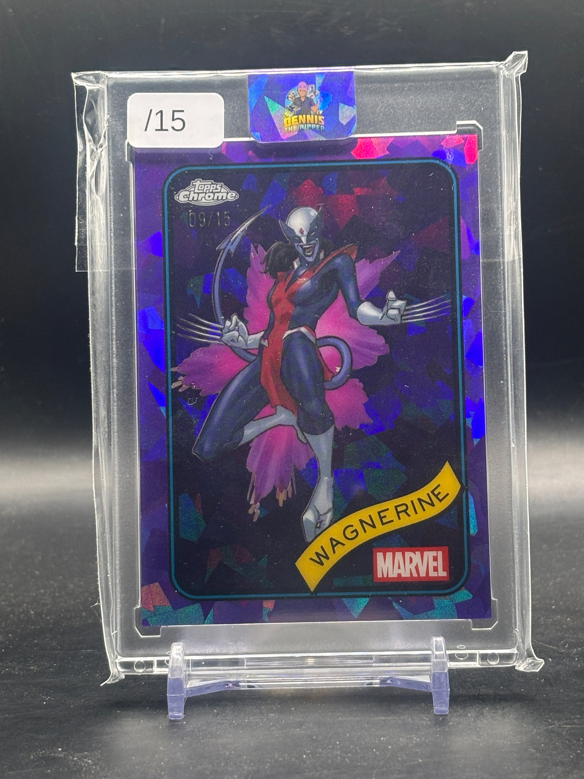 2025 Topps Marvel Comics Sapphire Wagnerine Purple 09/15