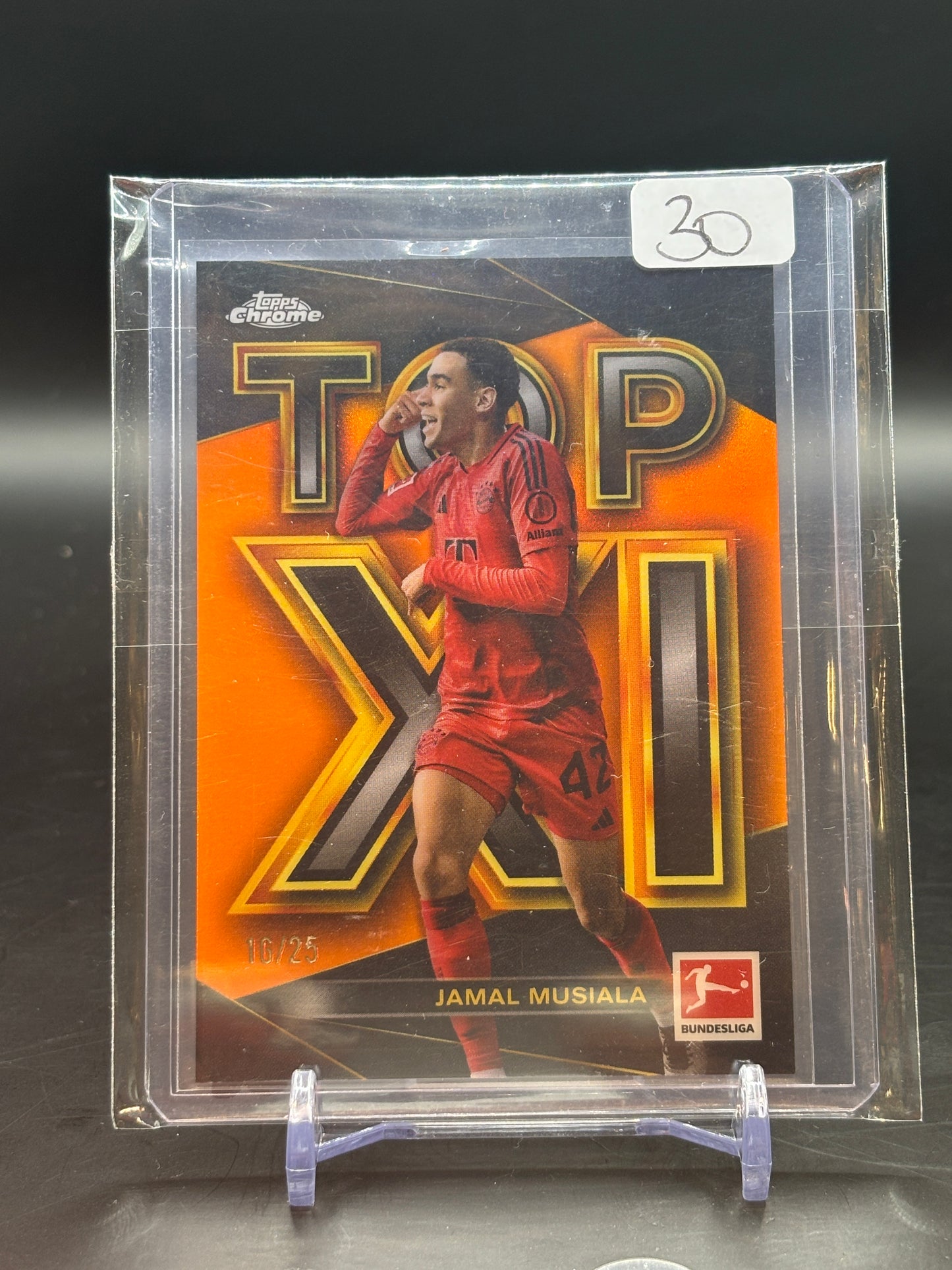 2024/2025 Topps Chrome Bundesliga Jamal Musiala Bayern München / 16/25