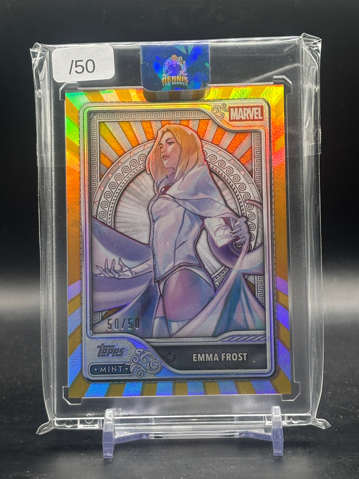 2026 Topps Marvel Mint Emma Frost Gold 50/50