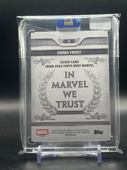 2026 Topps Marvel Mint Emma Frost Gold 50/50