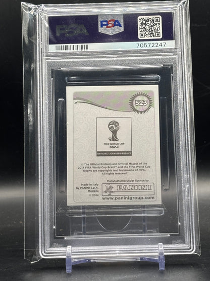 2014 Panini World Cup Sticker Cristiano Ronaldo Portugal PSA 9 70572247