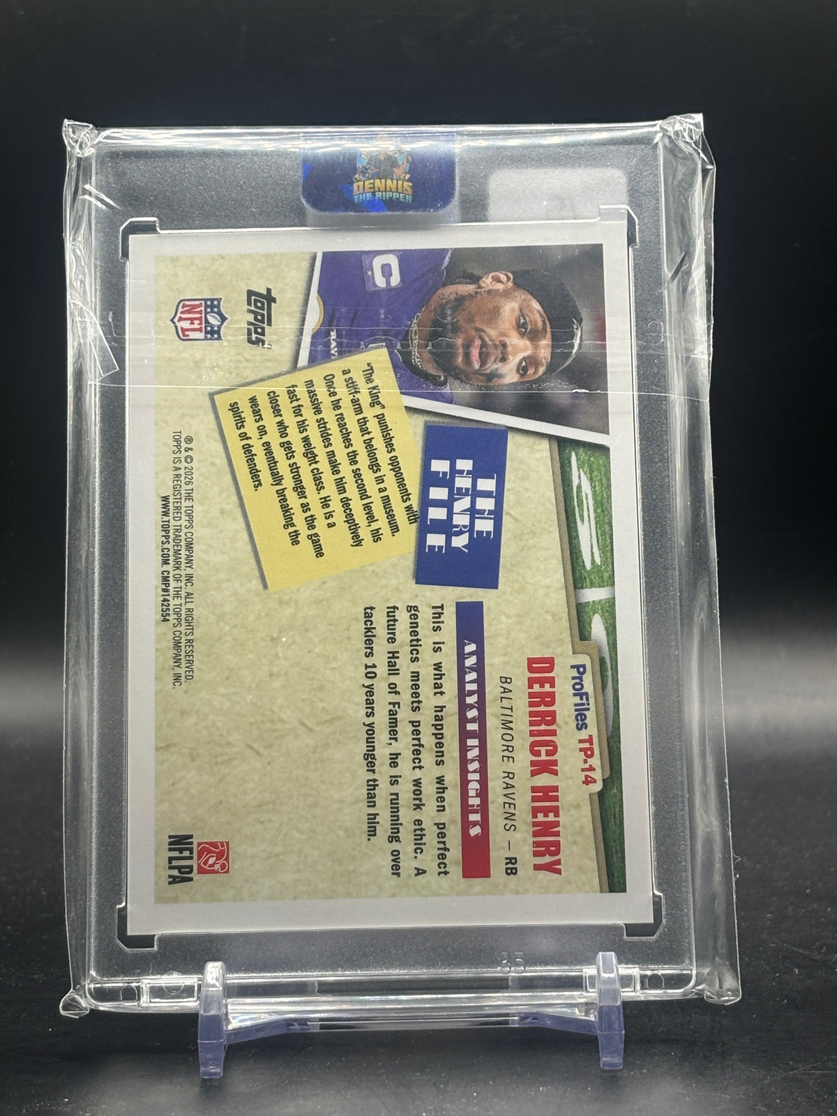 2026 Topps Flagship NFL Derrick Henry Baltimore Ravens Red 2/5