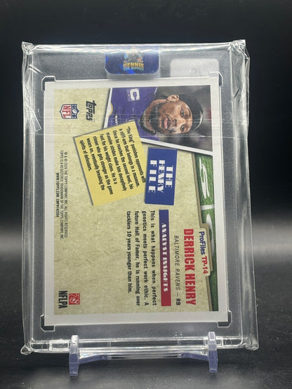 2026 Topps Flagship NFL Derrick Henry Baltimore Ravens Red 2/5
