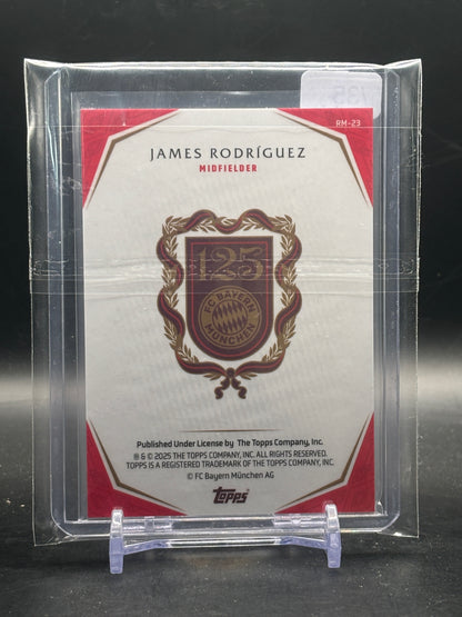 2024-25 Topps 125 Years FC Bayern München James Rodriguez 23/33