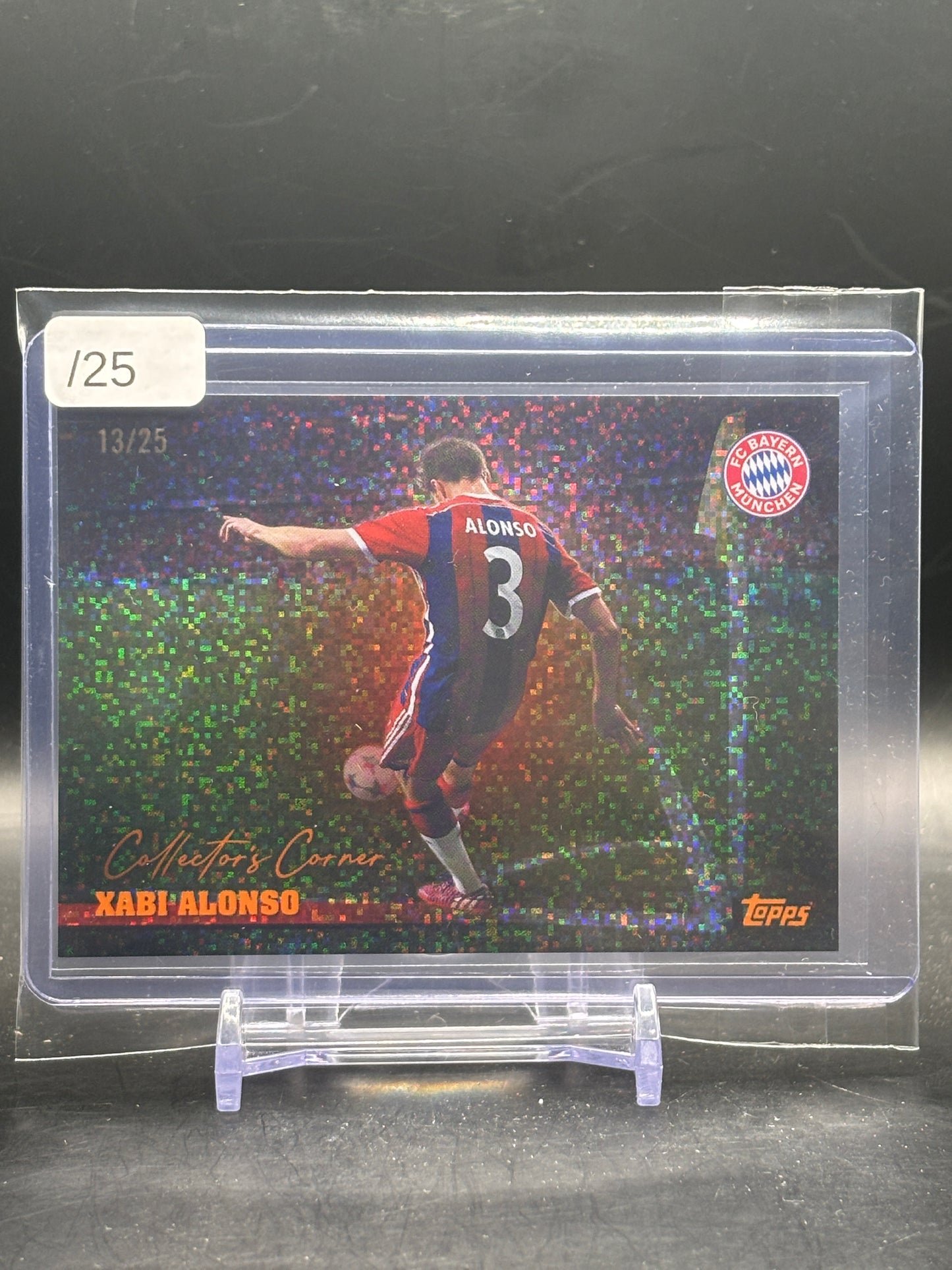 2025-26 Topps Team Set FC Bayern München Xabi Alonso Corner 13/25