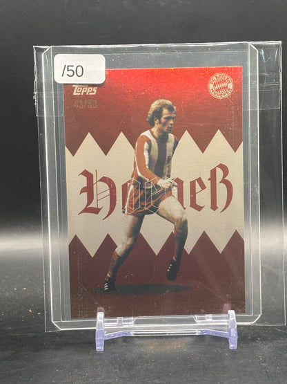 2025-26 Topps Team Set FC Bayern München Uli Hoeneß 43/50