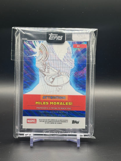 2026 Topps Mint Marvel Miles Morales Cerebro 96/99