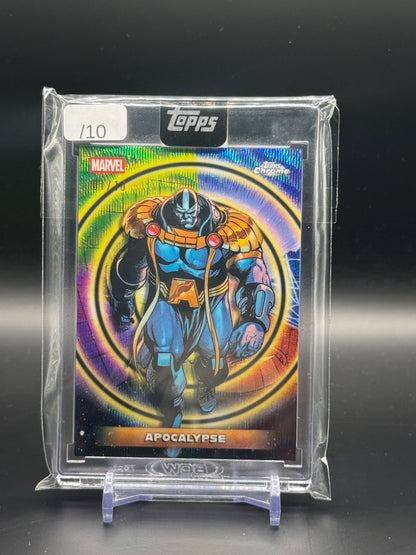 2026 Topps Mint Marvel Apocalypse Black Cerebro 01/10