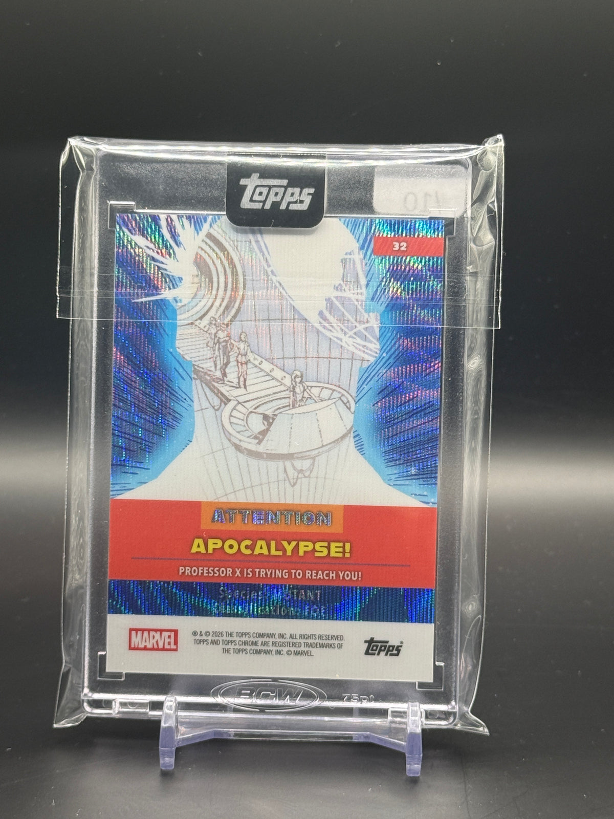 2026 Topps Mint Marvel Apocalypse Black Cerebro 01/10