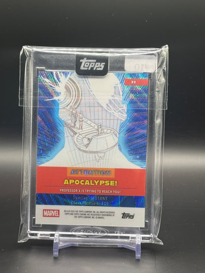 2026 Topps Mint Marvel Apocalypse Black Cerebro 01/10