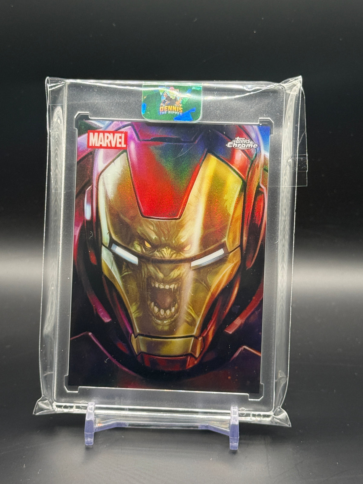 2026 Topps Chrome Marvel Comics Iron Man & Fin Gang Foom Reflections