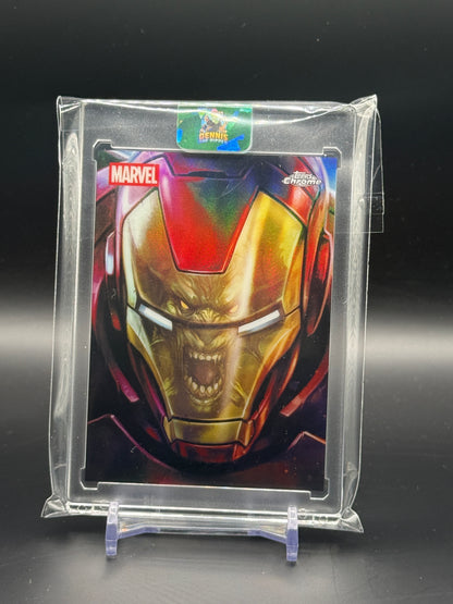 2026 Topps Chrome Marvel Comics Iron Man & Fin Gang Foom Reflections