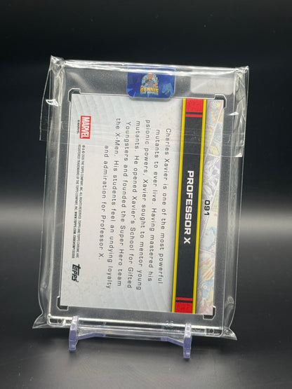 2026 Topps Chrome Sapphire Marvel Comics Professor X Red 2/5