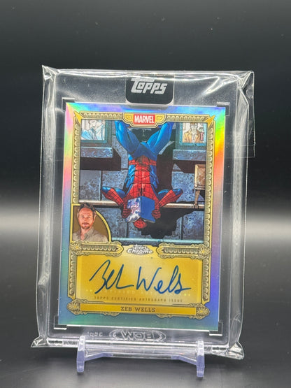 2026 Topps Mint Marvel Zeb Wells Auto