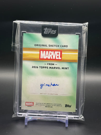 2026 Topps Mint Marvel Jiaxin "Yinshan" Sun Sketch