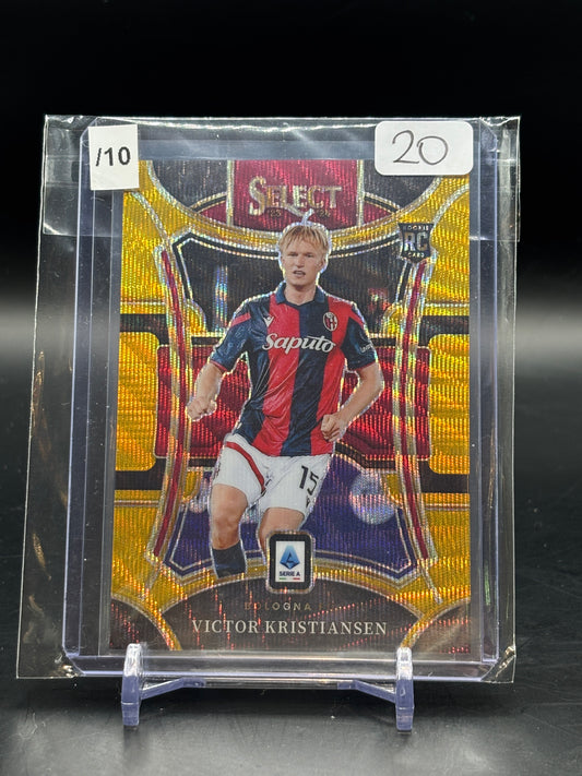 2023/2024 Panini Select Series A Soccer Bologna FC Victor Kristiansen 09/10