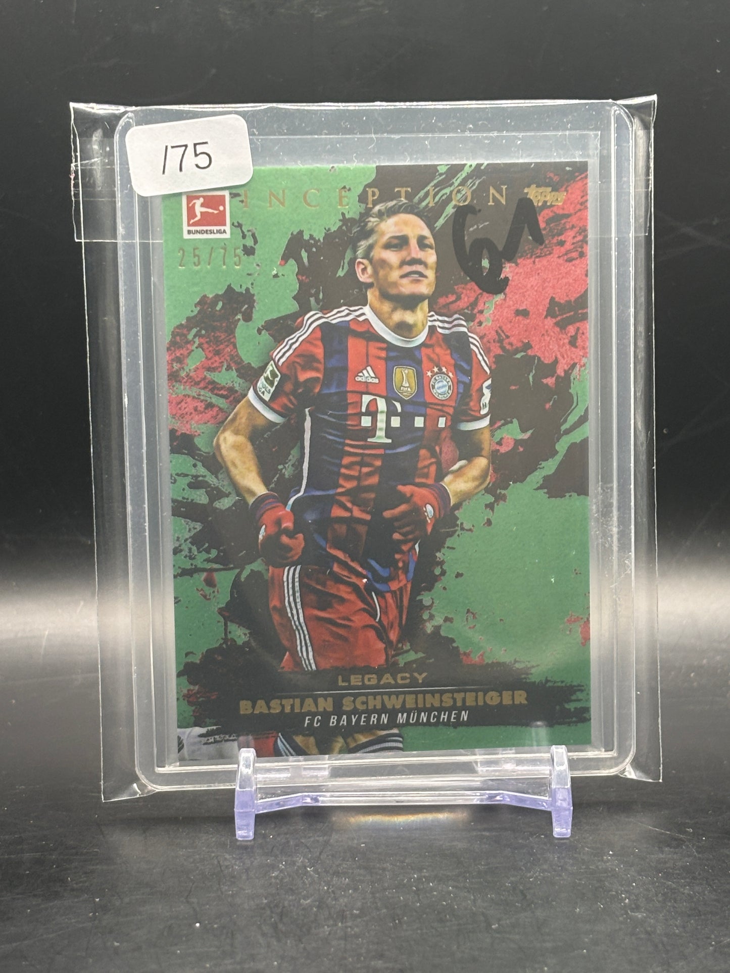 2024-25 Topps Inception Bundesliga Bastian Schweinsteiger FC Bayern München Legacy 25/75