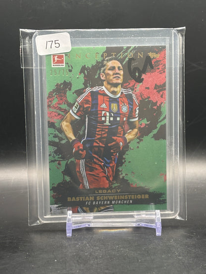2024-25 Topps Inception Bundesliga Bastian Schweinsteiger FC Bayern München Legacy 25/75