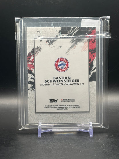 2024-25 Topps Inception Bundesliga Bastian Schweinsteiger FC Bayern München Legacy 25/75
