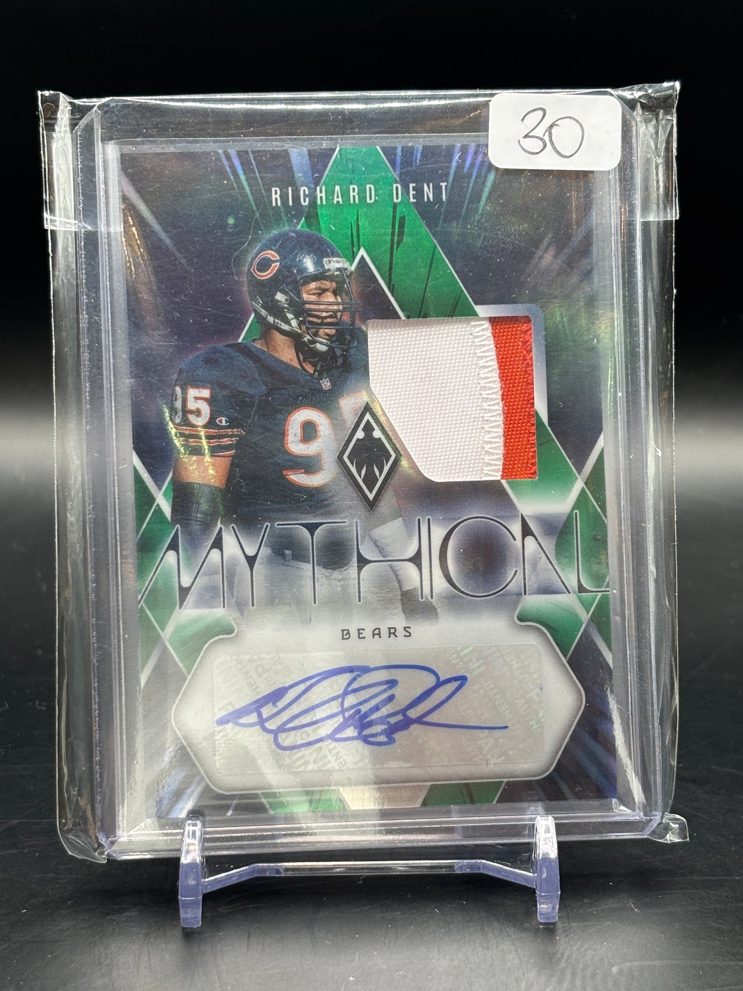 2023 Panini Phoenix Richard Dent Green Patch Auto /25