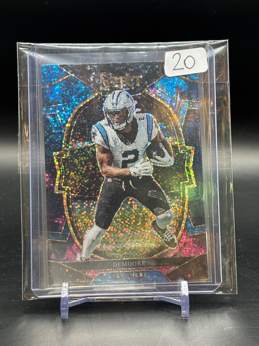 2022 Panini Select NFL Panthers DJ Moore