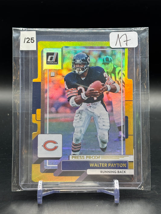 2022 Panini Donruss NFL Chicago Bears Walter Payton 24/25