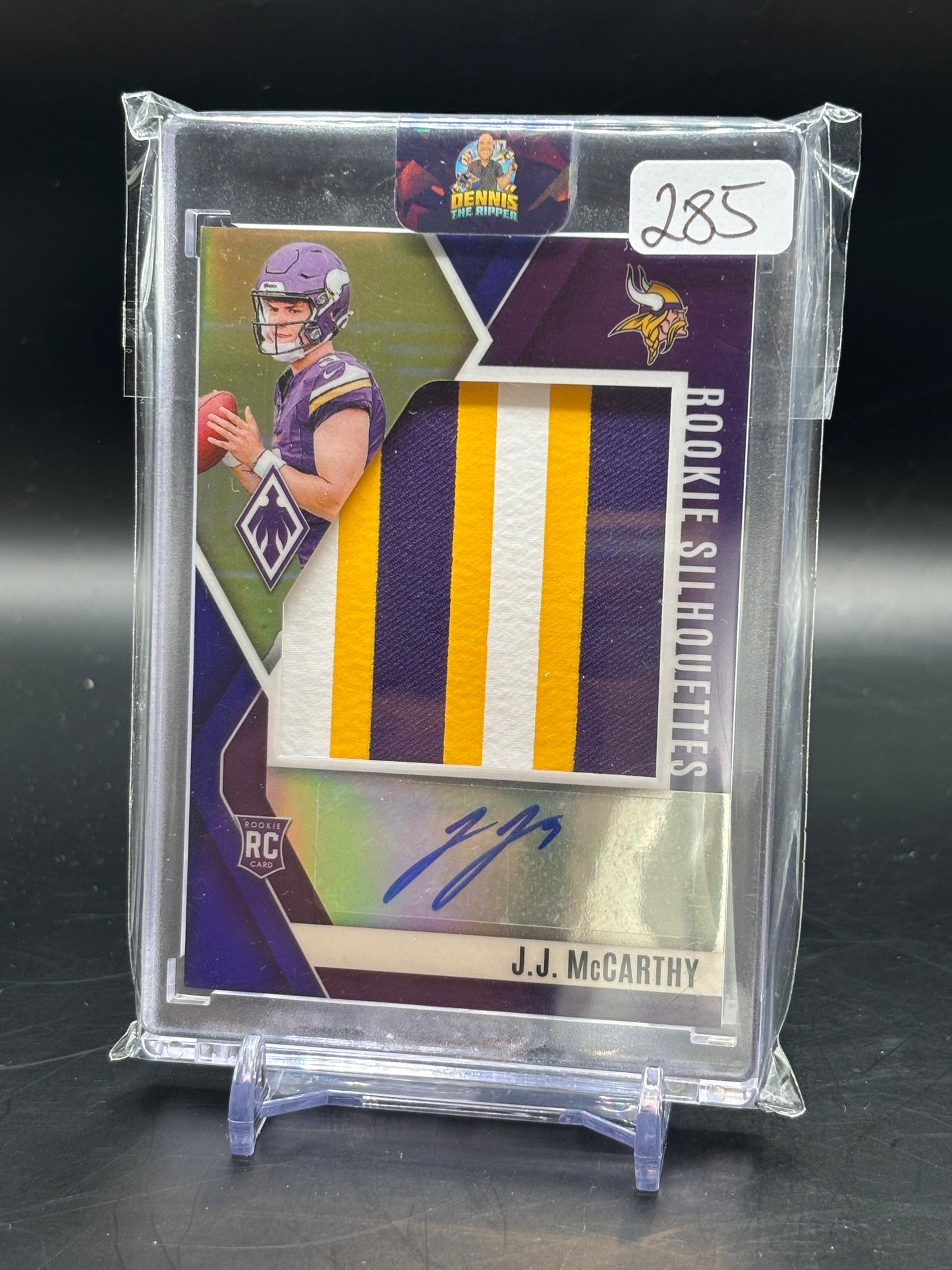 2024 Panini Phoenix NFL JJ McCarthy Vikings Car