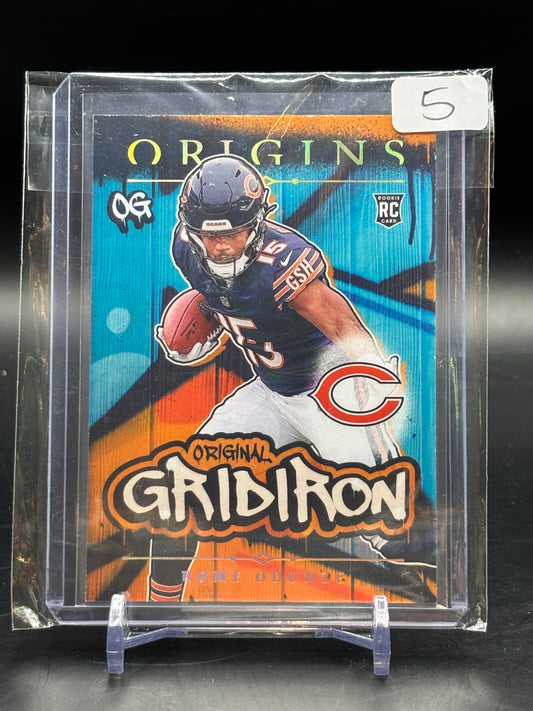 2024 Panini Origins Rome Odunze Orignial Gridiron RC SP