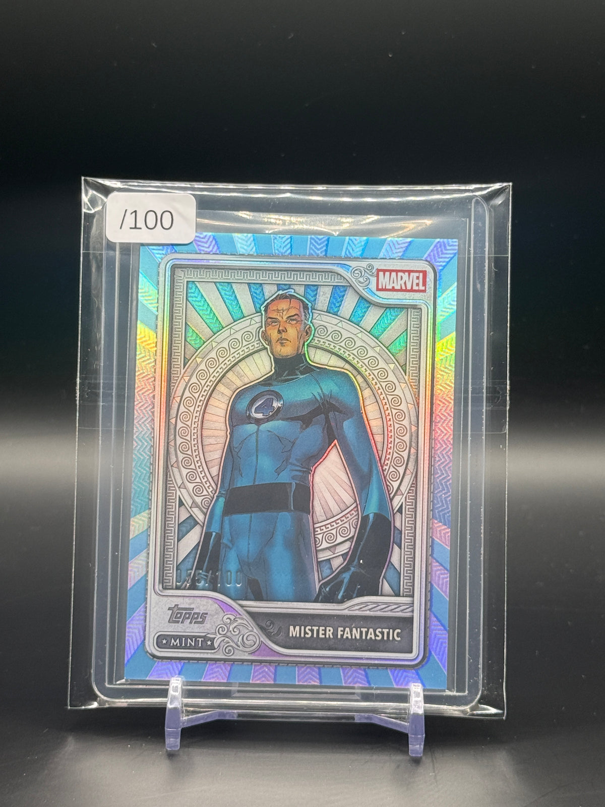 2026 Topps Mint Marvel Mister Fantastic 075/100