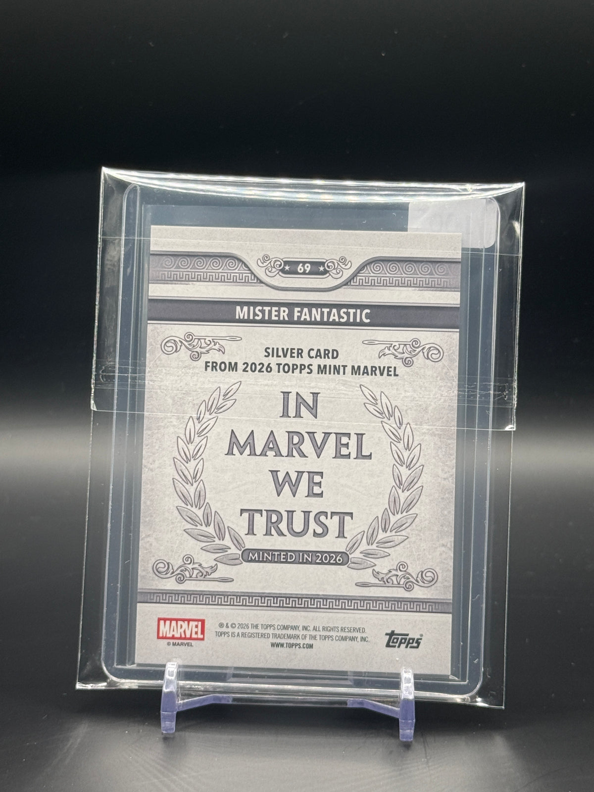2026 Topps Mint Marvel Mister Fantastic 075/100