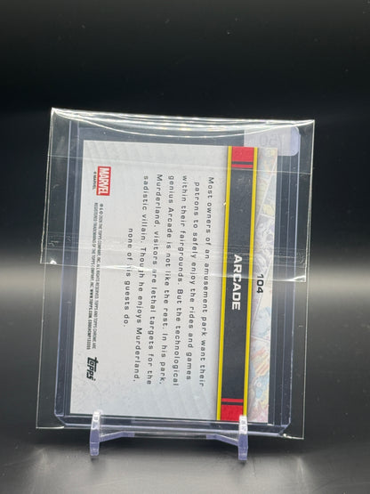 2026 Topps Chrome Marvel Comics Sapphire Arcade Gold 03/50