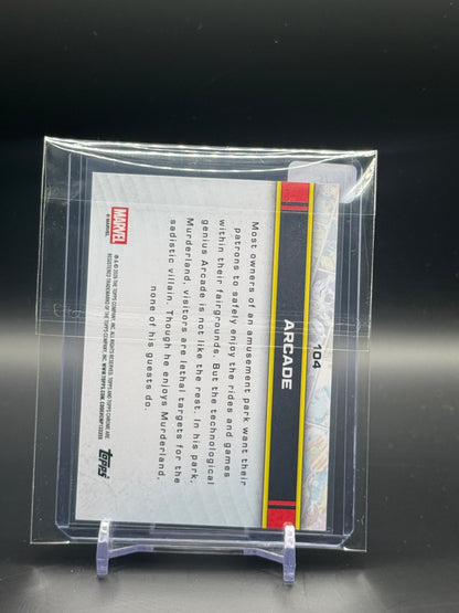 2026 Topps Chrome Marvel Comics Arcade Storm's Red Lightning 4/5