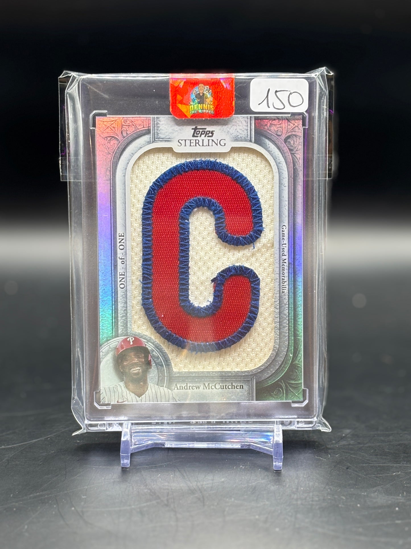 2025 Topps Sterling Andrew McCutchen Nameplate Patch 1/1