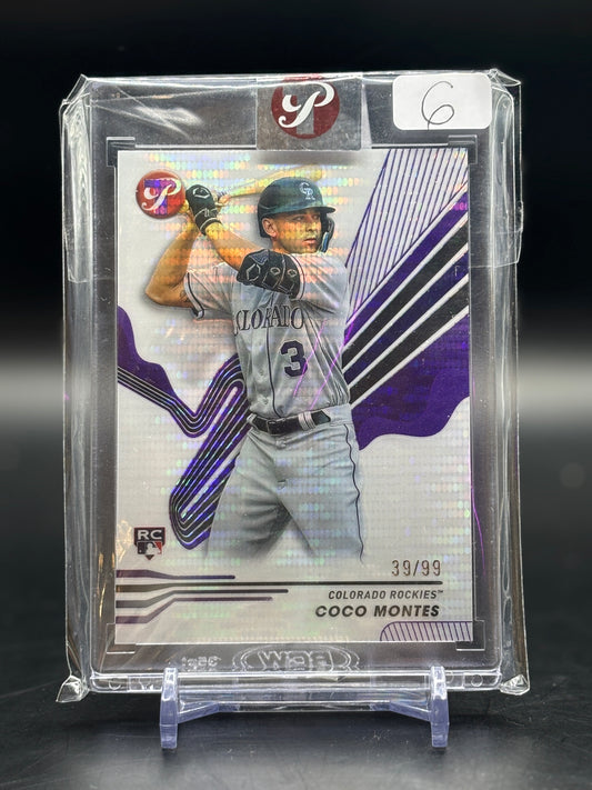 2024 Topps Pristine MLB Colorado Rockies Coco Montes 39/99