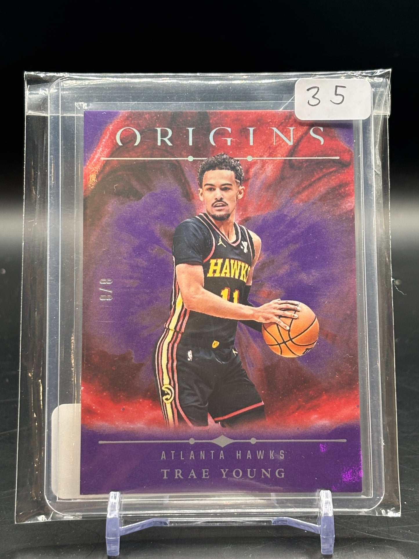 2024/25 Panini America Origins Trae Young /8 36
