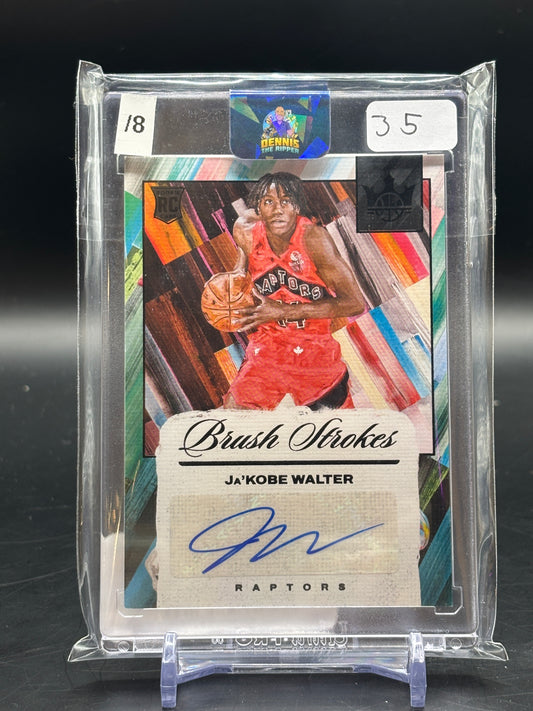 2024/25 Panini America Brush Strokes Ja´Kobe Walter 6/8