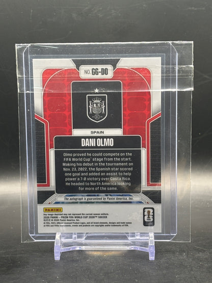 2026 Panini Prizm Fifa World Cup Dani Olmo Spain Auto