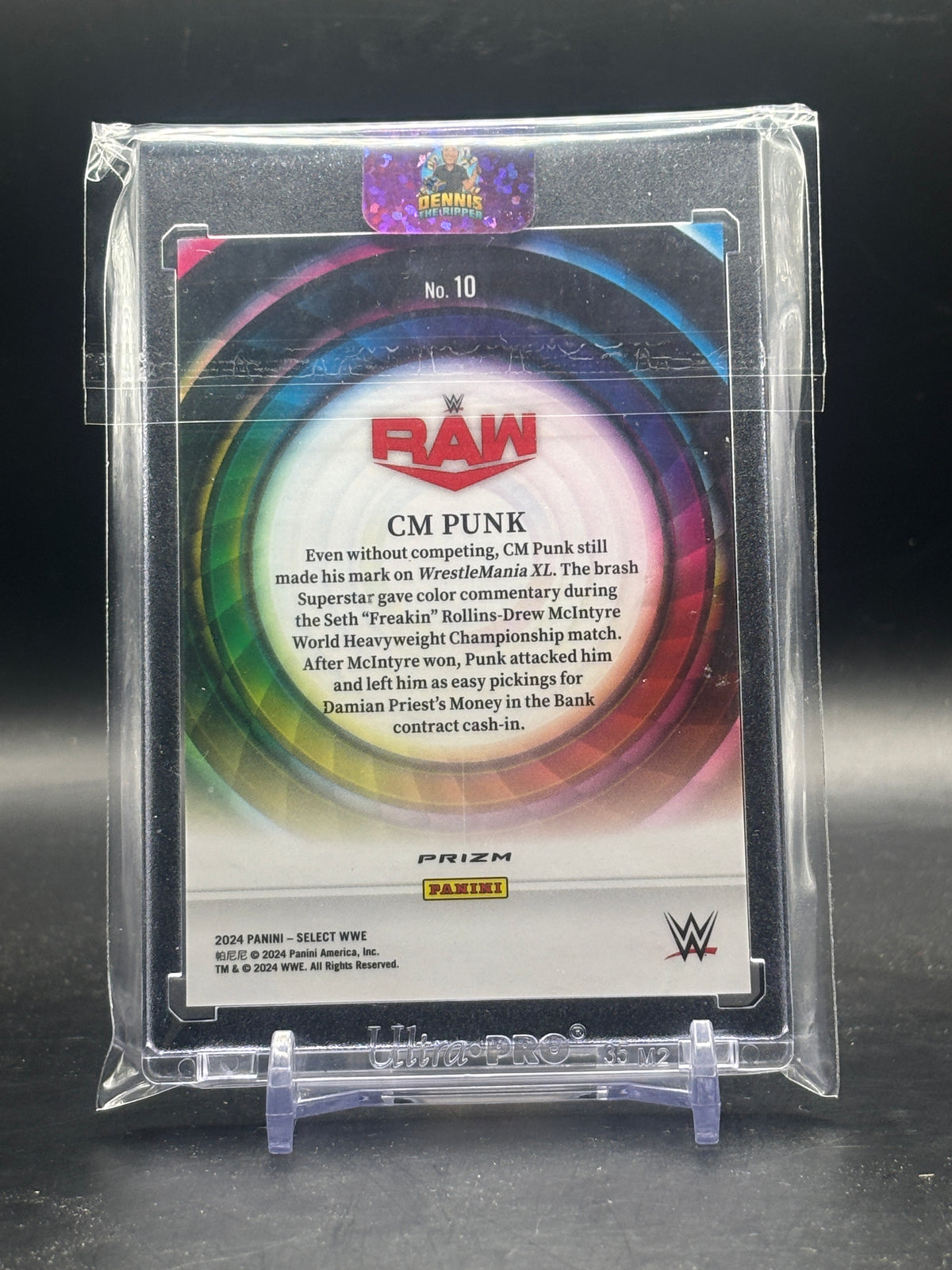 2024 Panini Select WWE CM Punk Color Wheel
