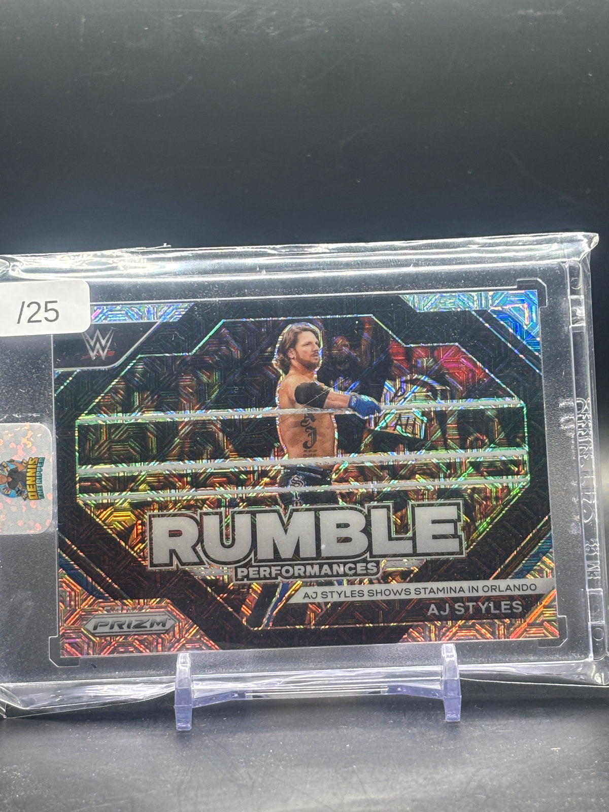 2024 Panini Prizm WWE AJ Styles Mojo Rumbel Performances 13/25