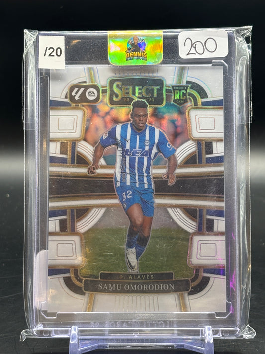 2023/24 Panini Select LaLiga Samu Omorodion(Aghehowa) White /20 RC