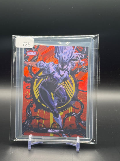 2026 Topps Mint Marvel Agony Orange Mass Symboite Takeover 24/25