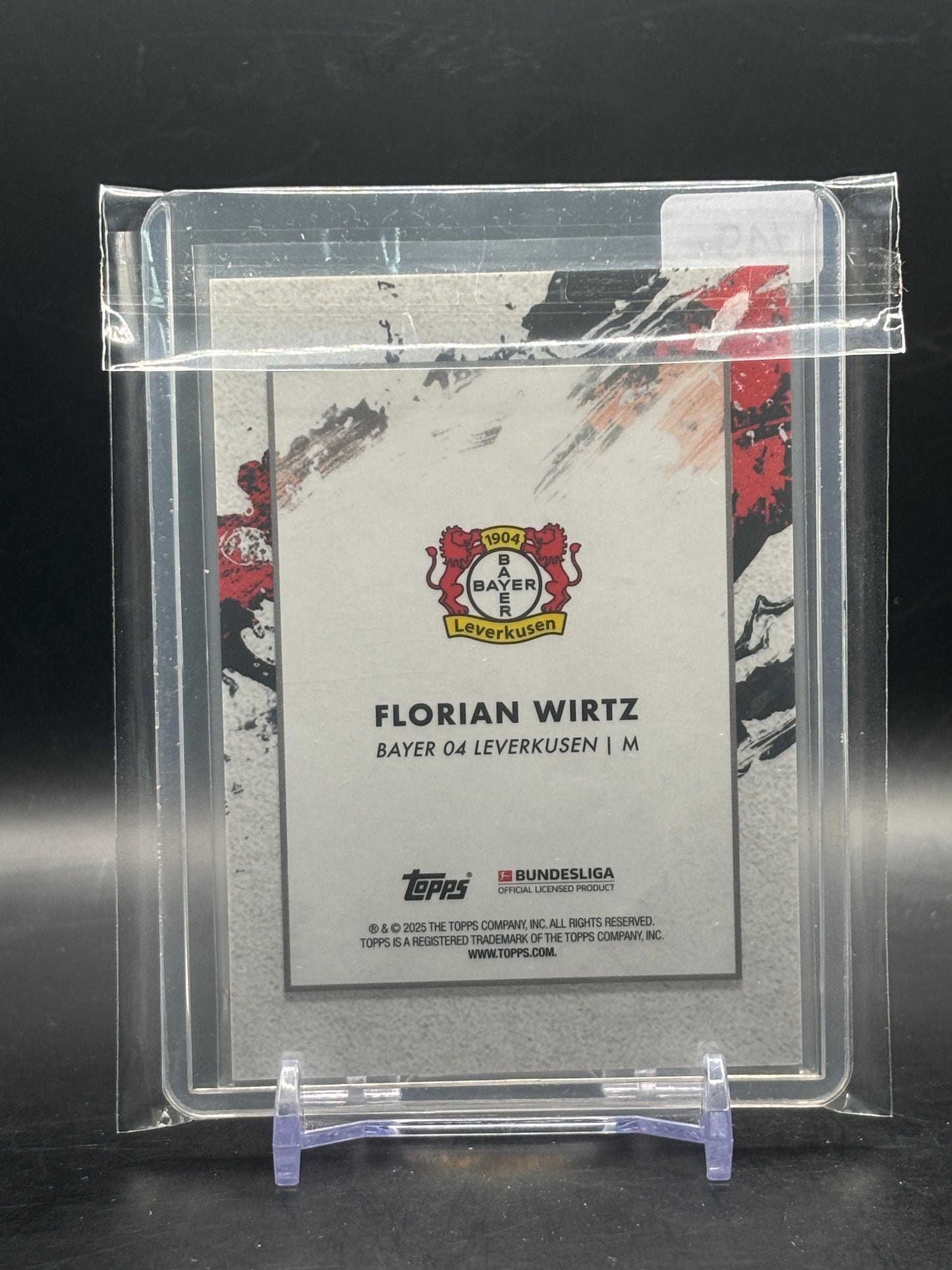 2024-25 Topps Inception Bundesliga Florian Wirtz Bayer Leverkusen First XI 39/49