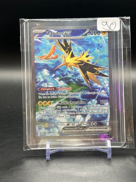 2023 PKM Zapdos ex 202/165